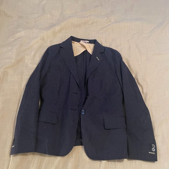 ⭐️ Modern Minimalist Work Boho Striped Hipster Hippie Chic Party Blazer Jacket - Picture 2 of 4